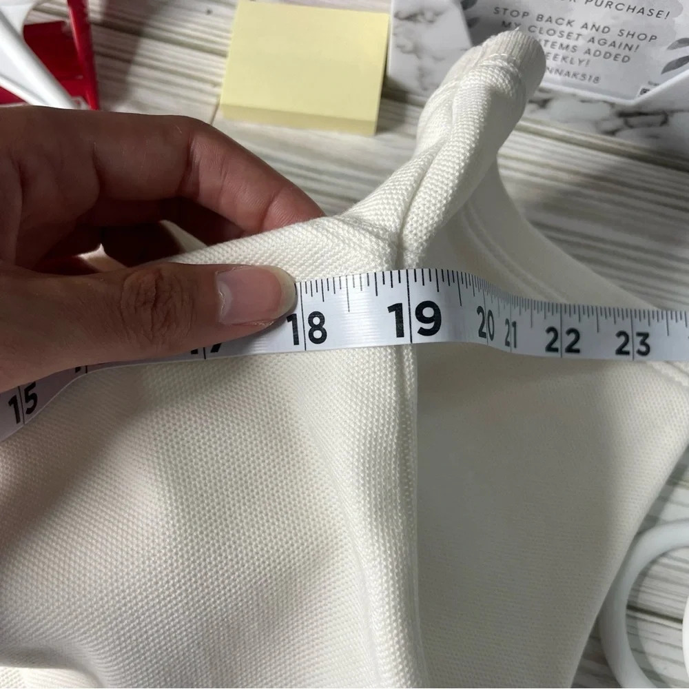 LL Bean Polo White 100 Year Edition With Boot logo embroidered women’s size xs - Picture 8 of 10